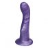 Ylva & Dite Kajsa - Suction Cup Ribbed Dildo (Metallic Purple)