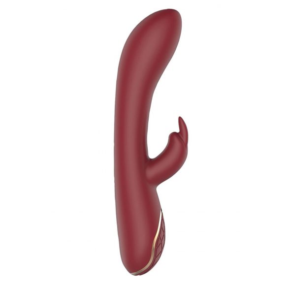 Emily Romance - Battery-Operated G-spot Vibrator with Clitoral Arm (Burgundy)