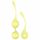 The Candy Shop - Adjustable Kegel Ball Set (Yellow)