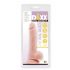 Mr. Dixx 7,6 - Saugnapf und Hoden Dildo - Natur (19,5cm)