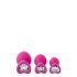 Flirts anale training set - roze (3st.)