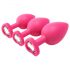 Flirts Anales Trainings-Set - Analplug-Set (3 Stk.) - Pink