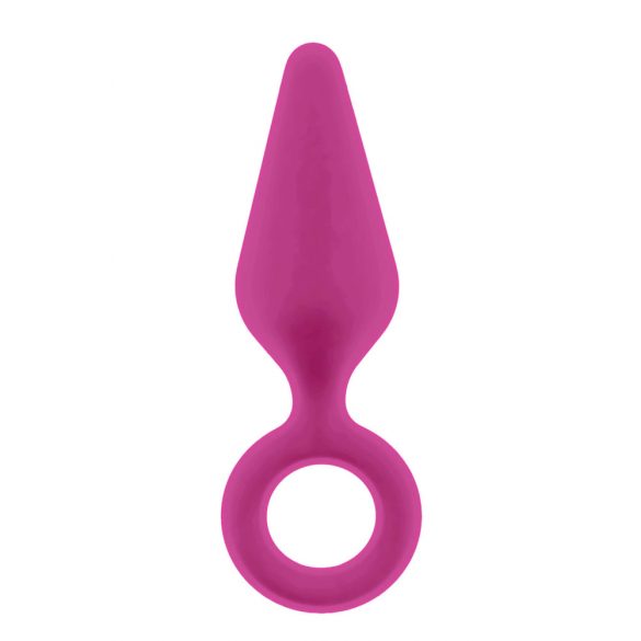 Flirts Pull Plug - análne dildo malé (ružové)