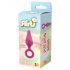 Flirts Pull Plug - small anal dildo (pink)