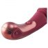 Dinky Jacky 0. Wand - rechargeable massage vibrator (burgundy)