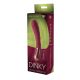 Vibratore ricaricabile con costolature per il punto G "Dinky Jaimy D. Single" (color borgogna)