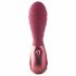 Dinky Jody F. Mini - Rechargeable Ribbed Mini Vibrator (Burgundy)