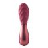 Dinky Jody F. Mini - Rechargeable Ribbed Mini Vibrator (Burgundy)