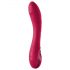 Sparkling Cecilia - rechargeable G-spot vibrator with moving beads (red)