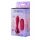 Isabella Sparkling - Rechargeable, Radio-Controlled Inflatable Anal Vibrator (Red)