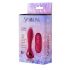 Isabella Sparkling - Rechargeable, Radio-Controlled Inflatable Anal Vibrator (Red)