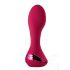 Isabella Sparkling - Rechargeable, Radio-Controlled Inflatable Anal Vibrator (Red)