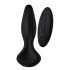 Alexandra Dark Desires - Rechargeable, Wireless Anal Vibrator (Black)