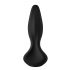 Alexandra Dark Desires - Rechargeable, Wireless Anal Vibrator (Black)