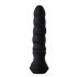 Black Rechargeable Vibrating Anal Plug