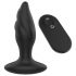 Vibratore anale "Dark Desires Angelina" ricaricabile con telecomando (nero)