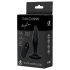 Vibratore anale "Dark Desires Angelina" ricaricabile con telecomando (nero)