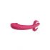 Dreamtoys Anywhere Pleasure Vibrator - Rechargeable, 4-Pronged (Pink)