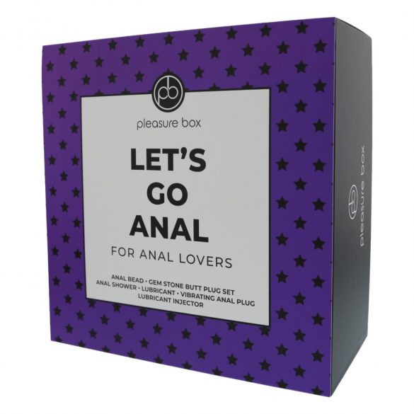 Pleasure Box Let's Go Anal - celoten analni komplet - 7 delni