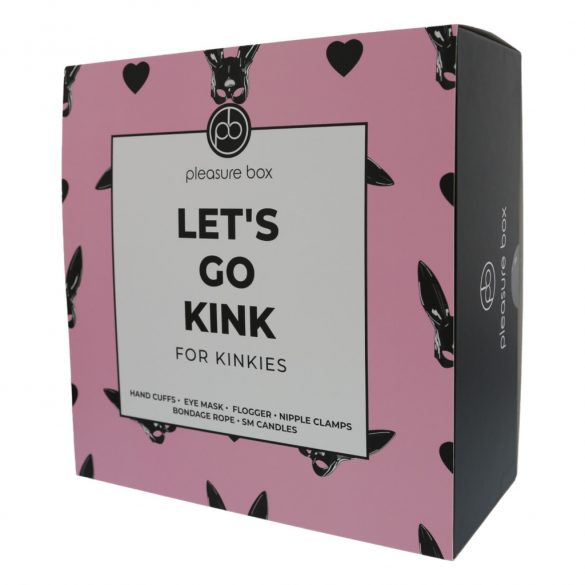 Pleasure Box Let's Go Kink - sidumiskomplekt - 6-osaline