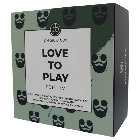 Pleasure Box Love to Play - masturbator set - 6 pieces