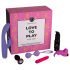 Pleasure Box Love to Play - Vibrator Set - 6 Pieces (Pink-Purple)