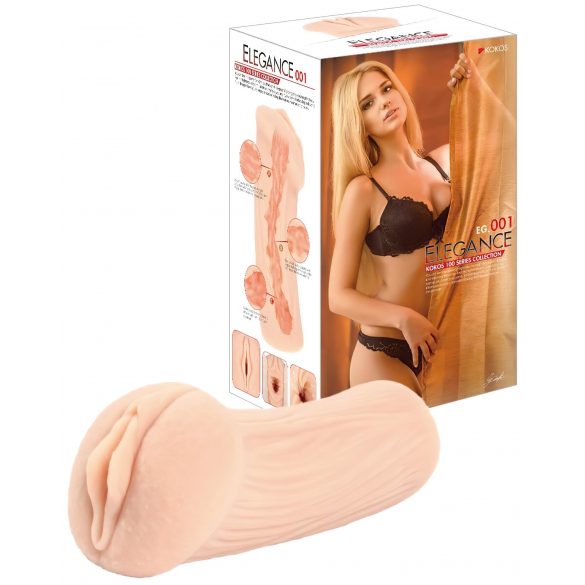 Kokos Elegance 01 - realistische vagina masturbator (natuurlijk)