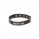 X-Play B!tch - halsband (zwart)