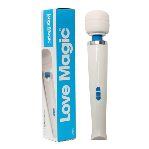 Love Magic Wand - rechargeable massage vibrator (white)