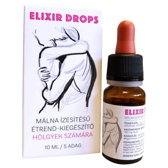 ELIXIR - Dietary Supplement Drops for Women (10ml) - Raspberry