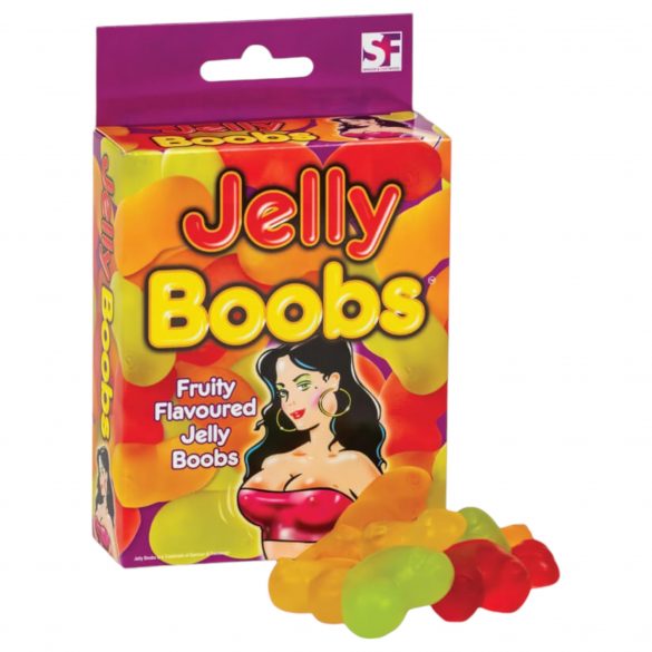 Jelly Boobs - Gummibonbon Brüste - Fruchtig (120g)