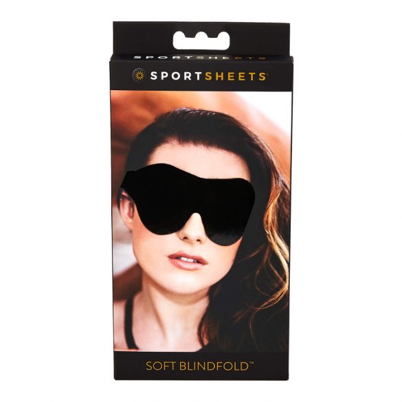 Sportsheets - Masque doux en caoutchouc (noir)