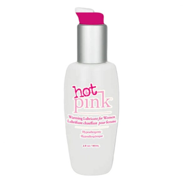 Hot Pink - uz ūdens bāzes, sildošs lubrikants (80 ml)