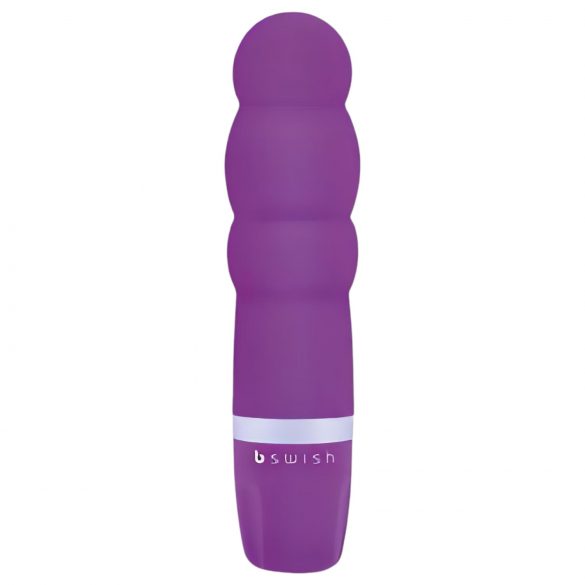 B SWISH Bcute Pearl - Waterproof Beaded Vibrator (Purple)