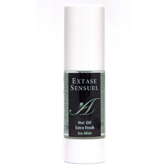 Extase Sensuel - dzesēšanas-sildīšanas masāžas eļļa - piparmētra (30ml)