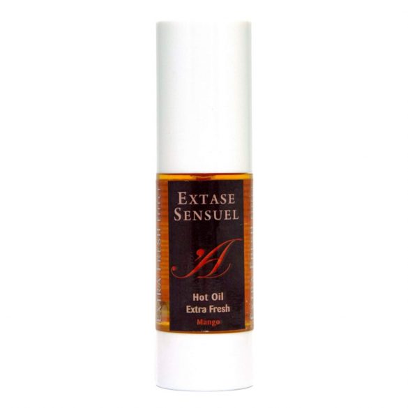 Extase Sensuel - dzesējoša-sildoša masāžas eļļa - svaigs mango (30ml)