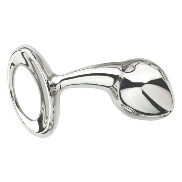 Njoy M - medel metall anal dildo (silver)