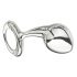 Njoy L - grote metalen anale dildo (zilver)