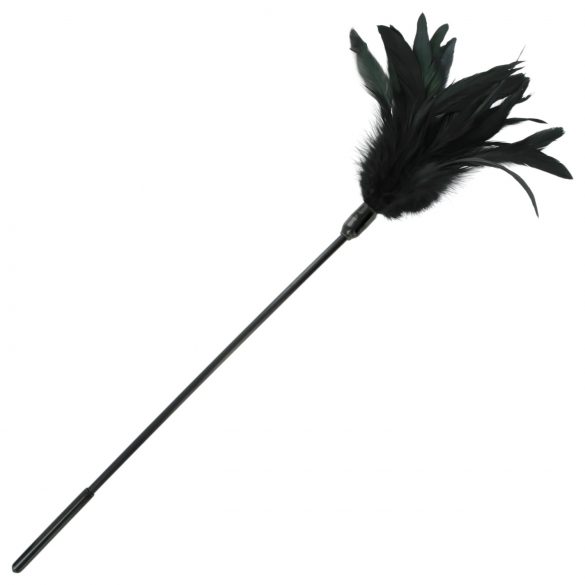 Sportsheets - Feather Tickler with Long Handle (Black)