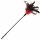 Sportsheets - Long Handled Feather Tickler (Red-Black)