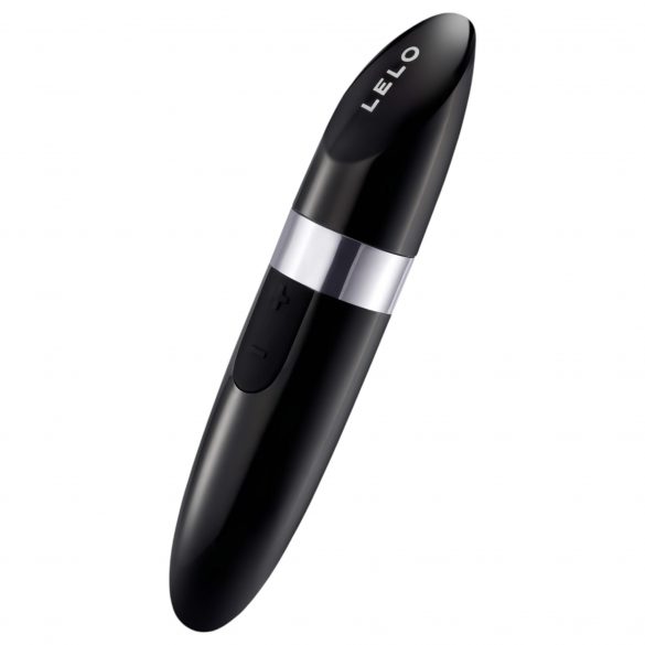 LELO Mia 2 - ceļojumu lūpukrāsas vibrators (melns)