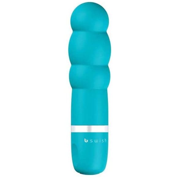 B SWISH Bcute Pearl - waterproof beaded vibrator (turquoise)