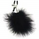 S&M - Feathered Nipple Clamps (Black)