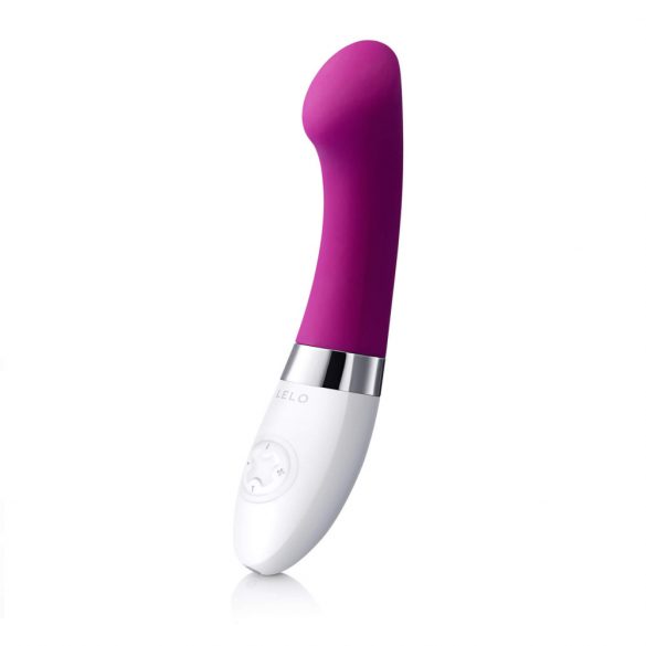 LELO Gigi 2 - silikonski vibrator za G-točku (ljubičasti)