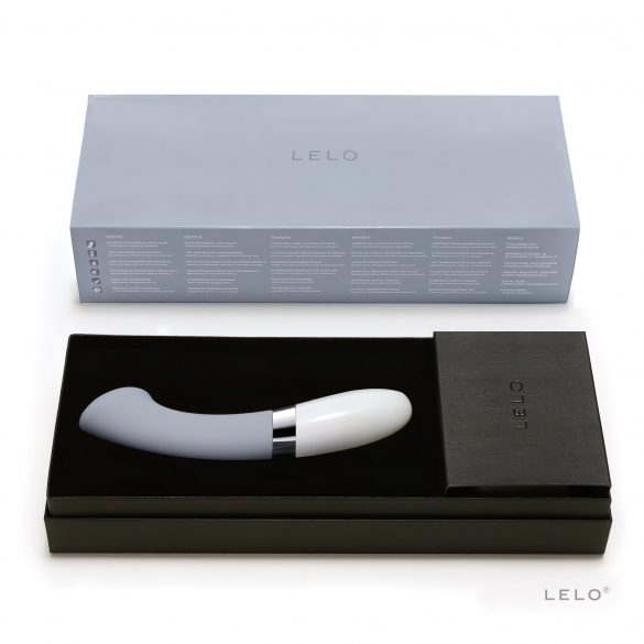 LELO Gigi 2 - silikon G-punktvibrator (vattengrå)