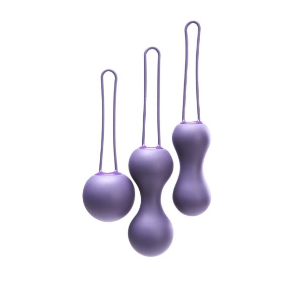 Je Joue Ami - 3 dalių geišos kamuoliukų rinkinys (violetinė)