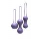 Je Joue Ami - 3 Piece Kegel Ball Set (Purple)