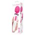 Bodywand Aqua Mini - mini vodotesný masážny vibrátor (pink-biely)