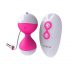 Esercitatore Kegel NALONE Miu Miu - duo di palline vaginali ricaricabili con vibrazione (rosa)