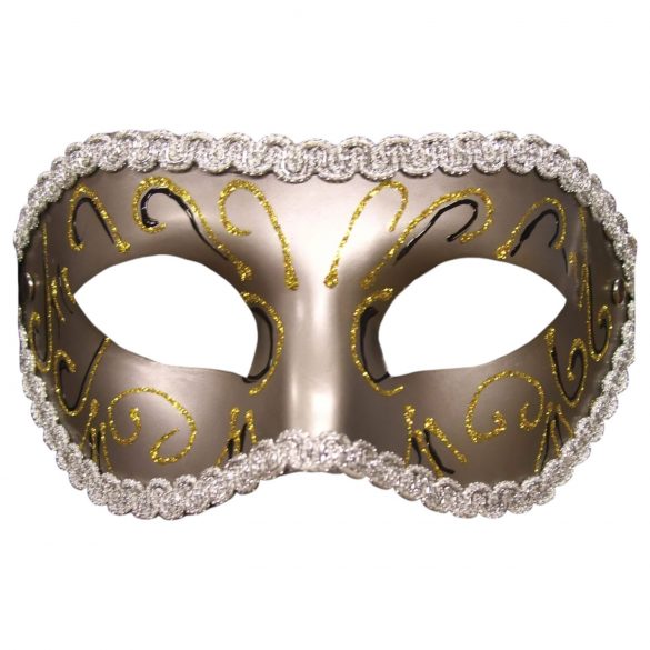 S&M - Pre-shaped, Shimmering Eye Mask (Bronze)